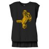 Women's Flowy Muscle Tee With Rolled Cuffs Thumbnail