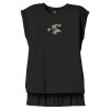 Women's Flowy Muscle Tee With Rolled Cuffs Thumbnail