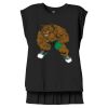 Women's Flowy Muscle Tee With Rolled Cuffs Thumbnail