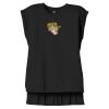 Women's Flowy Muscle Tee With Rolled Cuffs Thumbnail