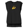 Women's Flowy Muscle Tee With Rolled Cuffs Thumbnail