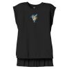 Women's Flowy Muscle Tee With Rolled Cuffs Thumbnail