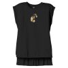Women's Flowy Muscle Tee With Rolled Cuffs Thumbnail