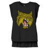 Women's Flowy Muscle Tee With Rolled Cuffs Thumbnail