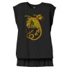 Women's Flowy Muscle Tee With Rolled Cuffs Thumbnail