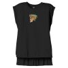 Women's Flowy Muscle Tee With Rolled Cuffs Thumbnail