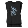 Women's Flowy Muscle Tee With Rolled Cuffs Thumbnail