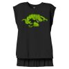 Women's Flowy Muscle Tee With Rolled Cuffs Thumbnail