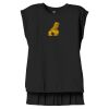 Women's Flowy Muscle Tee With Rolled Cuffs Thumbnail