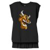 Women's Flowy Muscle Tee With Rolled Cuffs Thumbnail