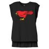 Women's Flowy Muscle Tee With Rolled Cuffs Thumbnail
