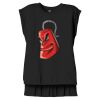Women's Flowy Muscle Tee With Rolled Cuffs Thumbnail