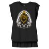 Women's Flowy Muscle Tee With Rolled Cuffs Thumbnail