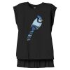 Women's Flowy Muscle Tee With Rolled Cuffs Thumbnail
