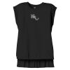 Women's Flowy Muscle Tee With Rolled Cuffs Thumbnail