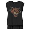 Women's Flowy Muscle Tee With Rolled Cuffs Thumbnail