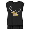 Women's Flowy Muscle Tee With Rolled Cuffs Thumbnail