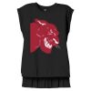 Women's Flowy Muscle Tee With Rolled Cuffs Thumbnail