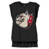 Women's Flowy Muscle Tee With Rolled Cuffs Thumbnail