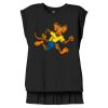 Women's Flowy Muscle Tee With Rolled Cuffs Thumbnail