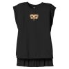 Women's Flowy Muscle Tee With Rolled Cuffs Thumbnail