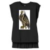 Women's Flowy Muscle Tee With Rolled Cuffs Thumbnail