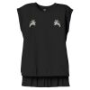 Women's Flowy Muscle Tee With Rolled Cuffs Thumbnail