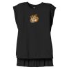 Women's Flowy Muscle Tee With Rolled Cuffs Thumbnail