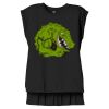 Women's Flowy Muscle Tee With Rolled Cuffs Thumbnail