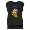 Women's Flowy Muscle Tee With Rolled Cuffs Thumbnail