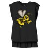 Women's Flowy Muscle Tee With Rolled Cuffs Thumbnail