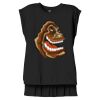 Women's Flowy Muscle Tee With Rolled Cuffs Thumbnail