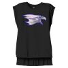 Women's Flowy Muscle Tee With Rolled Cuffs Thumbnail