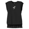Women's Flowy Muscle Tee With Rolled Cuffs Thumbnail