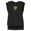Women's Flowy Muscle Tee With Rolled Cuffs Thumbnail