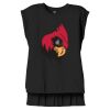 Women's Flowy Muscle Tee With Rolled Cuffs Thumbnail