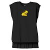 Women's Flowy Muscle Tee With Rolled Cuffs Thumbnail
