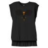 Women's Flowy Muscle Tee With Rolled Cuffs Thumbnail