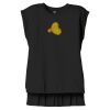 Women's Flowy Muscle Tee With Rolled Cuffs Thumbnail