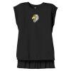 Women's Flowy Muscle Tee With Rolled Cuffs Thumbnail