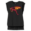 Women's Flowy Muscle Tee With Rolled Cuffs Thumbnail
