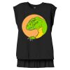 Women's Flowy Muscle Tee With Rolled Cuffs Thumbnail