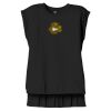 Women's Flowy Muscle Tee With Rolled Cuffs Thumbnail