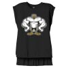 Women's Flowy Muscle Tee With Rolled Cuffs Thumbnail