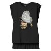 Women's Flowy Muscle Tee With Rolled Cuffs Thumbnail