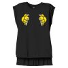 Women's Flowy Muscle Tee With Rolled Cuffs Thumbnail