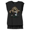 Women's Flowy Muscle Tee With Rolled Cuffs Thumbnail