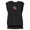 Women's Flowy Muscle Tee With Rolled Cuffs Thumbnail