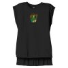 Women's Flowy Muscle Tee With Rolled Cuffs Thumbnail