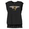 Women's Flowy Muscle Tee With Rolled Cuffs Thumbnail
